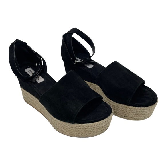 Steve Madden Shoes - STEVE MADDEN Apolo Suede Platform Espadrille 9M